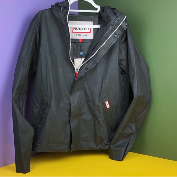 hunter vinyl windcheater